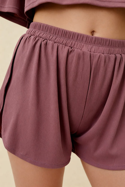 🌷 Angela | Conjunto Relax de Punto Acanalado