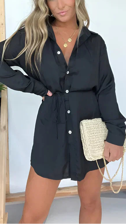 Bela | Vestido de satén